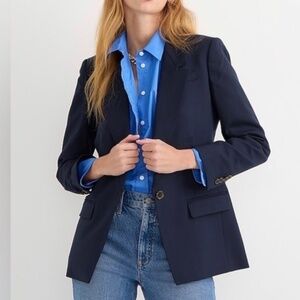 Jcrew Navy Willa Blazer, size 6